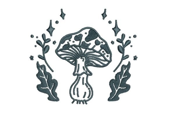 Mystical Forest Mushroom Embroidery Design Review