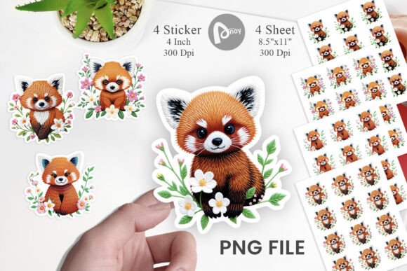 Red Panda Embroidery Sticker: A Seasonal Review