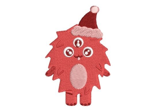 Review: Cute Christmas Monster Embroidery Design