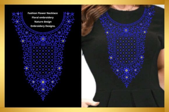 Review: Fashion Flower Necklace Embroidery for Apparel