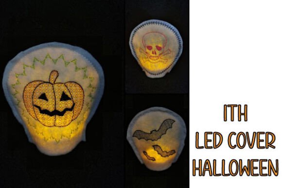 Review: ITH LED Tealight Covers Halloween Embroidery