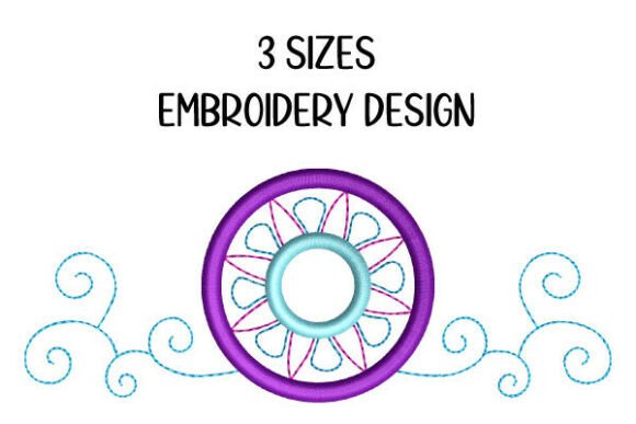 Review: Mandala Flower with Swirls Embroidery Design