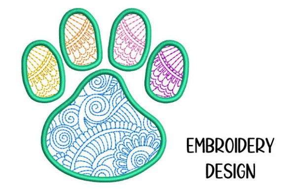 Review: Paw Print – Mandala Style Embroidery for Craft Fairs