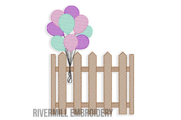 Review: Picket Fence Balloons Embroidery Design