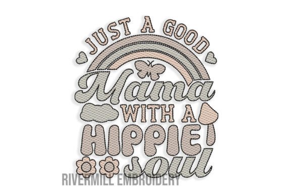 Reviewing Mama with Hippie Soul Embroidery Design