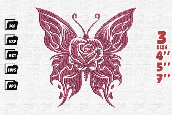 Reviewing Rose Butterfly Embroidery for Etsy Shops