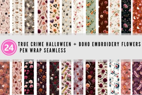 Reviewing the Boho Embroidery Flowers Pen Wrap