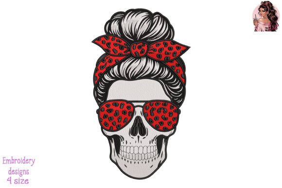 Reviewing the Firefighter Leopard Skull Embroidery Design