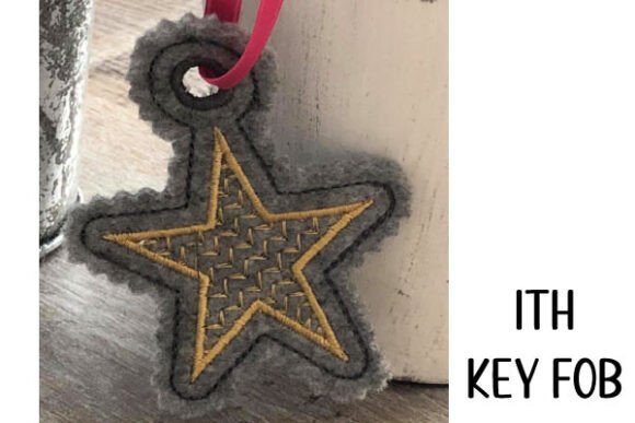Reviewing the ITH Star Keychain Embroidery Design