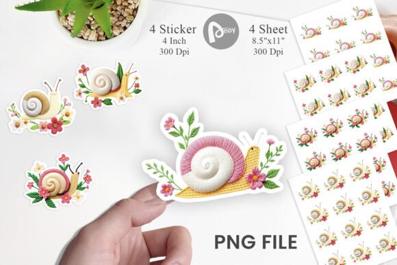 Snail Embroidery Sticker: A Designer’s Practical Review