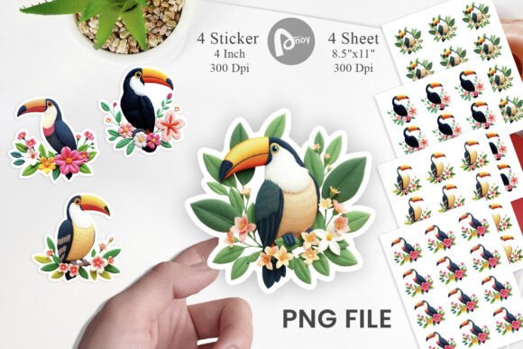 Toucan Embroidery Sticker: A Designer’s Holiday Review