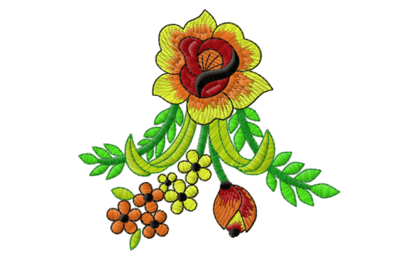 Traditional Bloom Embroidery: A Holiday Design Review