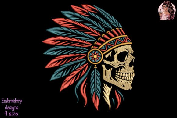 Tribal Skull Chief Embroidery: A Designer’s Review