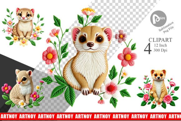 Weasel Embroidery Clipart: A Designerβs Review